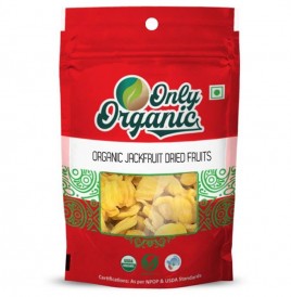 Only Organic Jackfruit Dried Fruits   Pack  100 grams